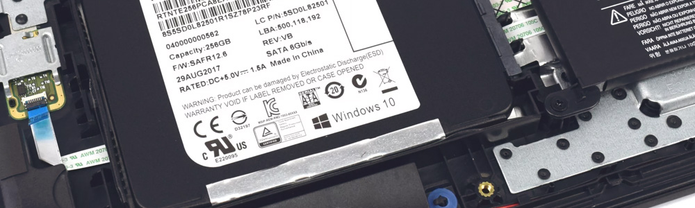 Установка SSD диска в ноутбук и моноблок Lenovo